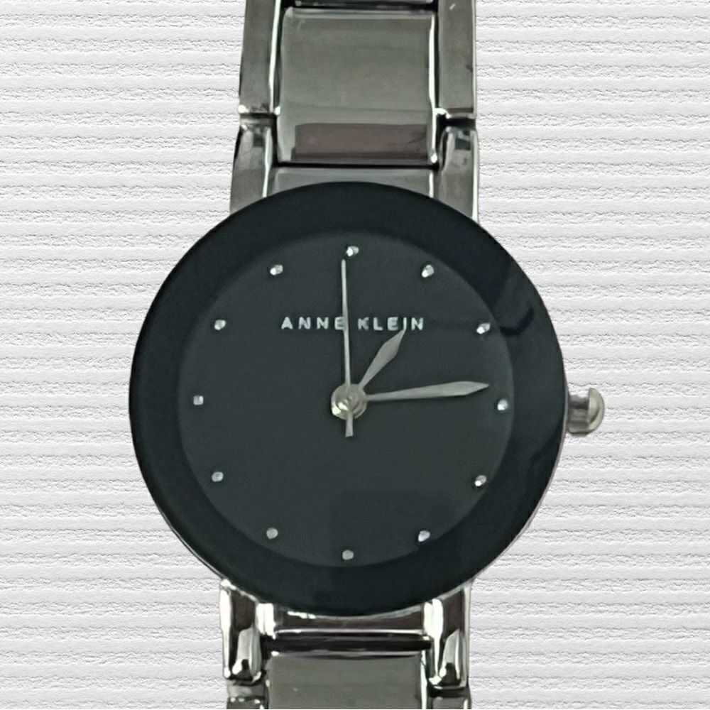 Ann Klein Silver Analog Watch New In Box‎ - Picture 3 of 5